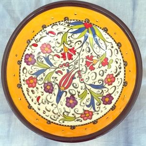 Vintage Turkish handmade ceramic bowl 🧿🧿🧿